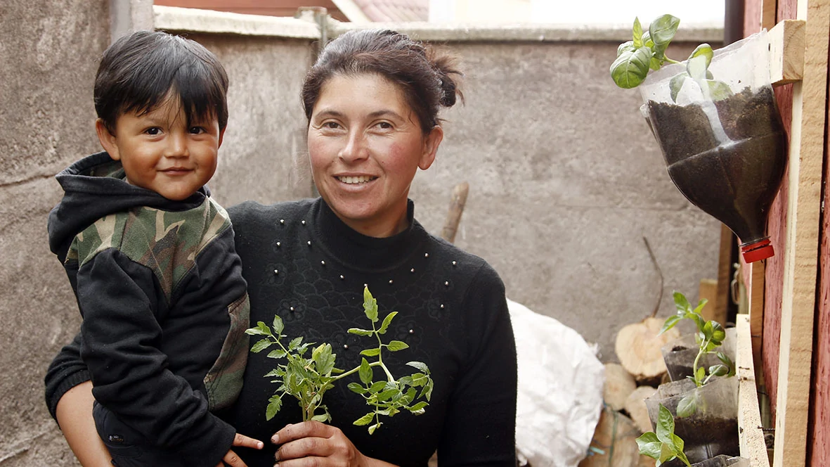 Beneficios de huertos familiares